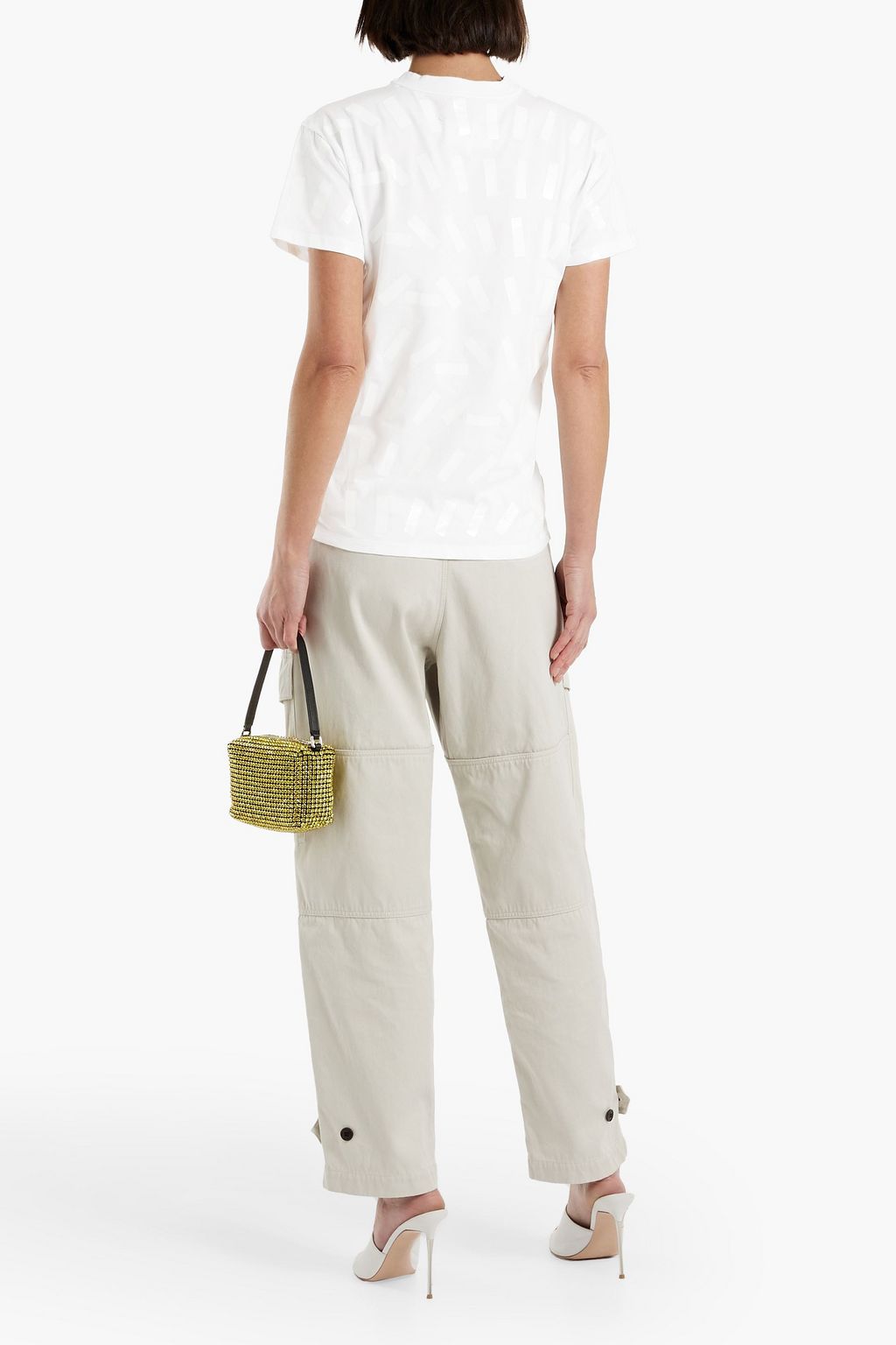 MAISON MARGIELA Printed cotton-jersey T-shirt