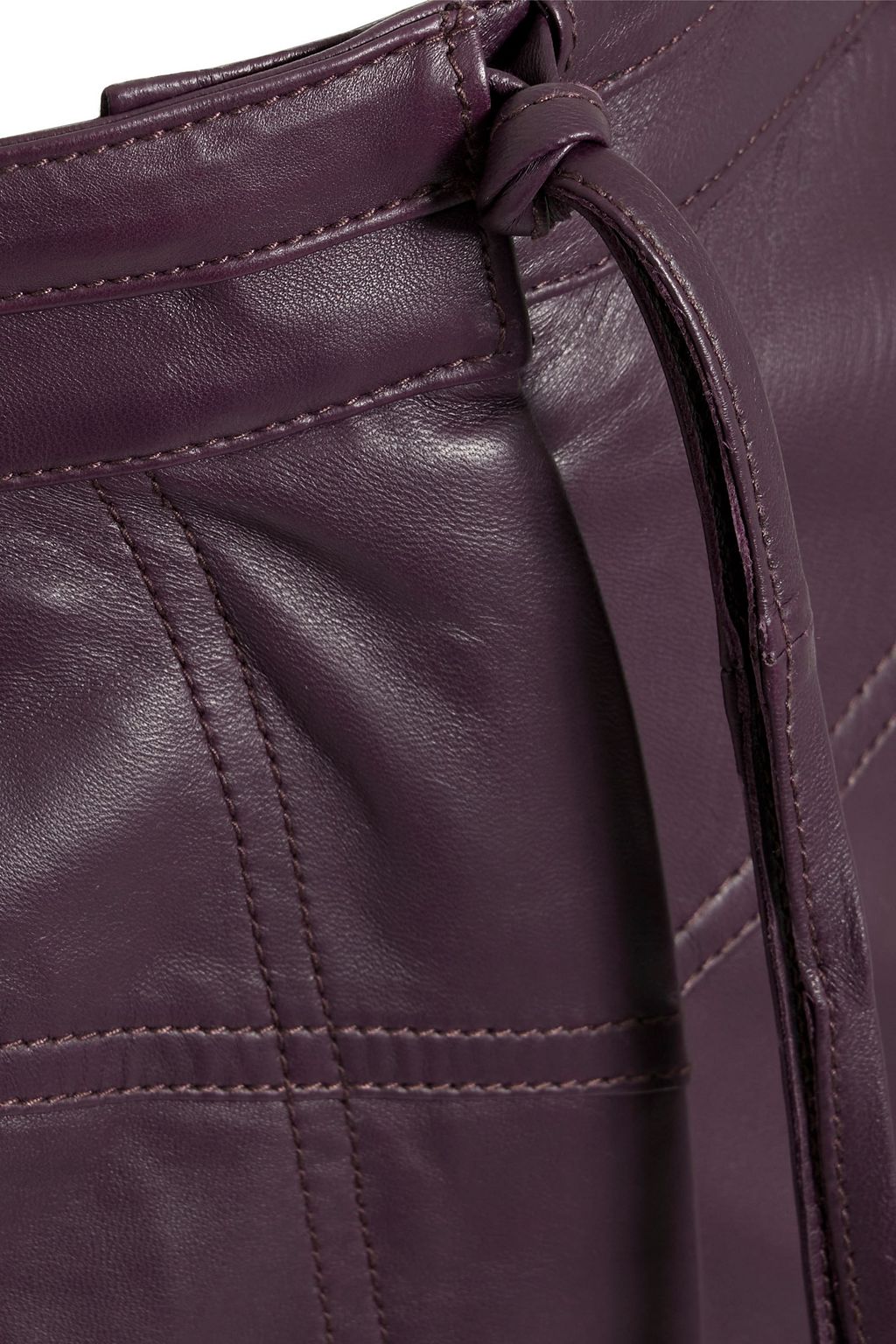 IRO Hosho leather tapered pants