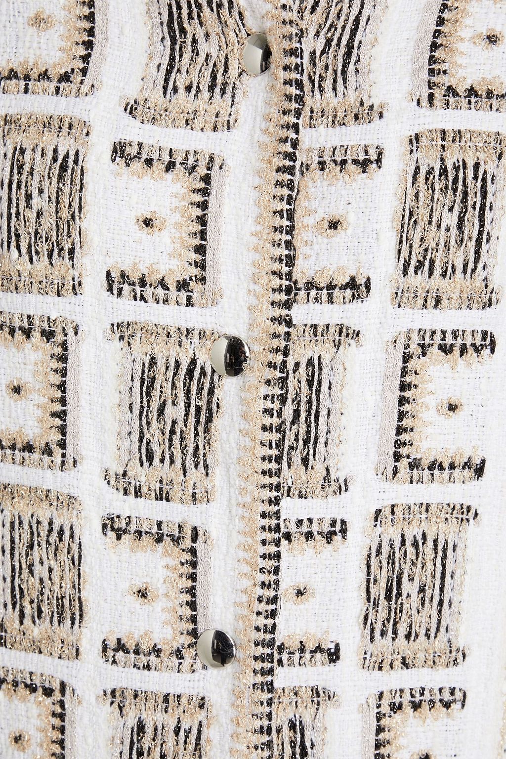 IRO Lullia metallic jacquard jacket