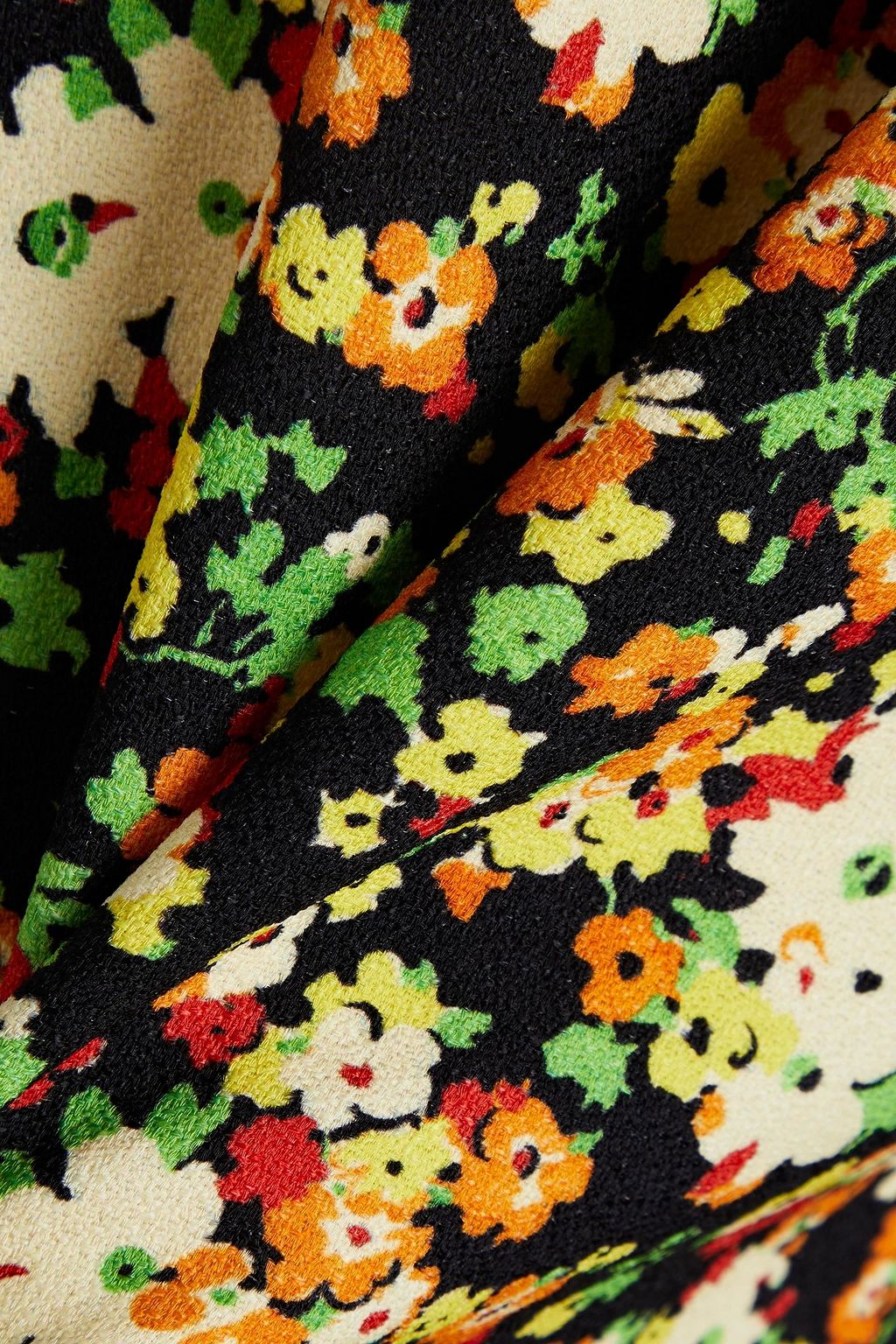 MARNI Floral-print crepe top