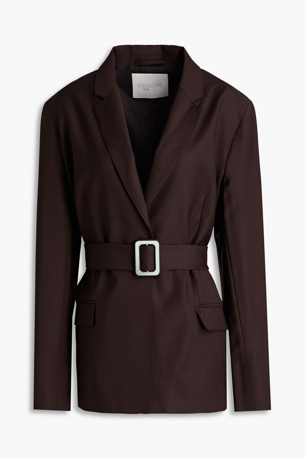 Belted Wool Blazer main image 1