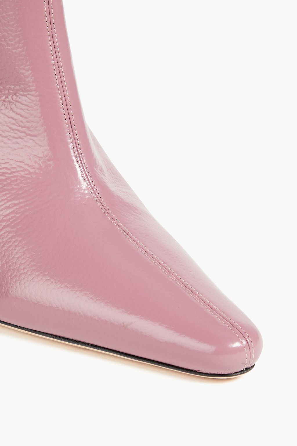 BY FAR Stevie pebbled-leather boots