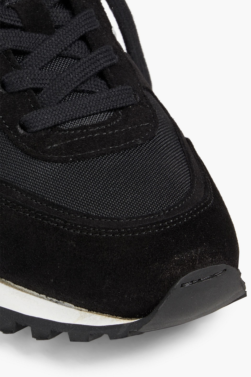 Axel Arigato Aeon Runner Mesh, Leather And Suede Sneakers In Black