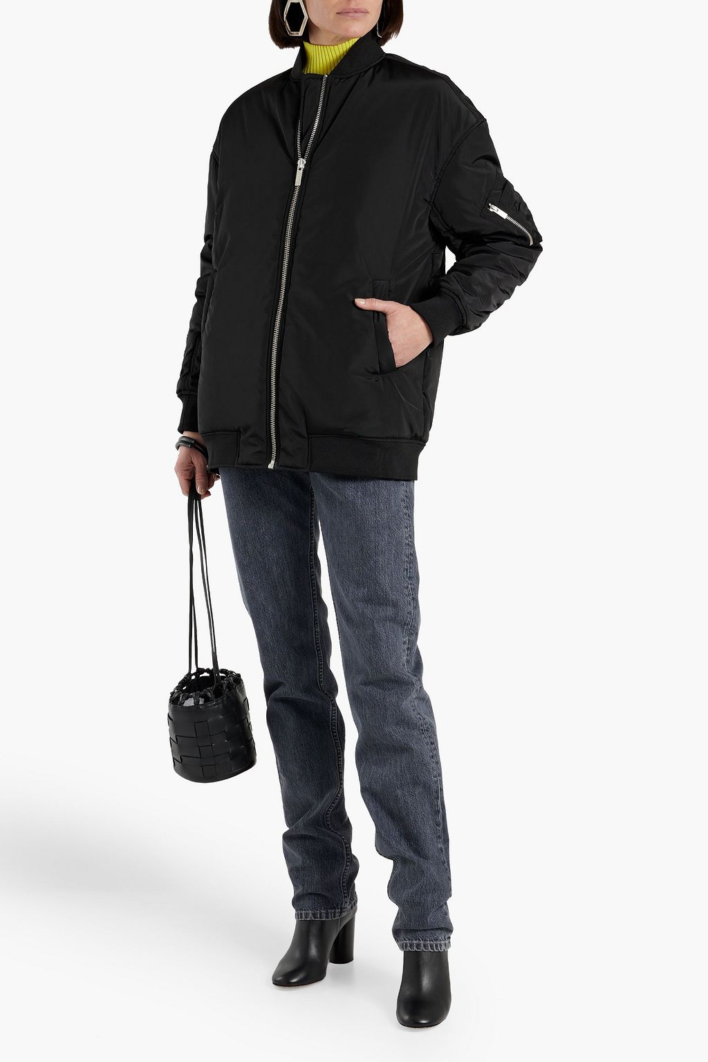 MCQ ALEXANDER MCQUEEN Shell bomber jacket