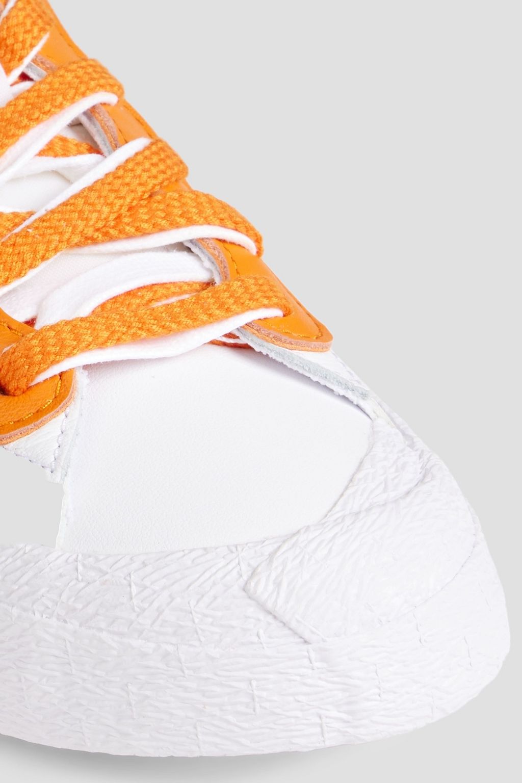 NIKE + Sacai Blazer Low leather sneakers