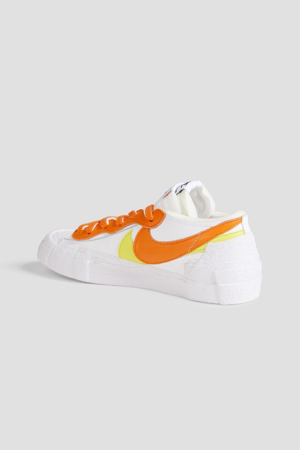 NIKE + Sacai Blazer Low leather sneakers