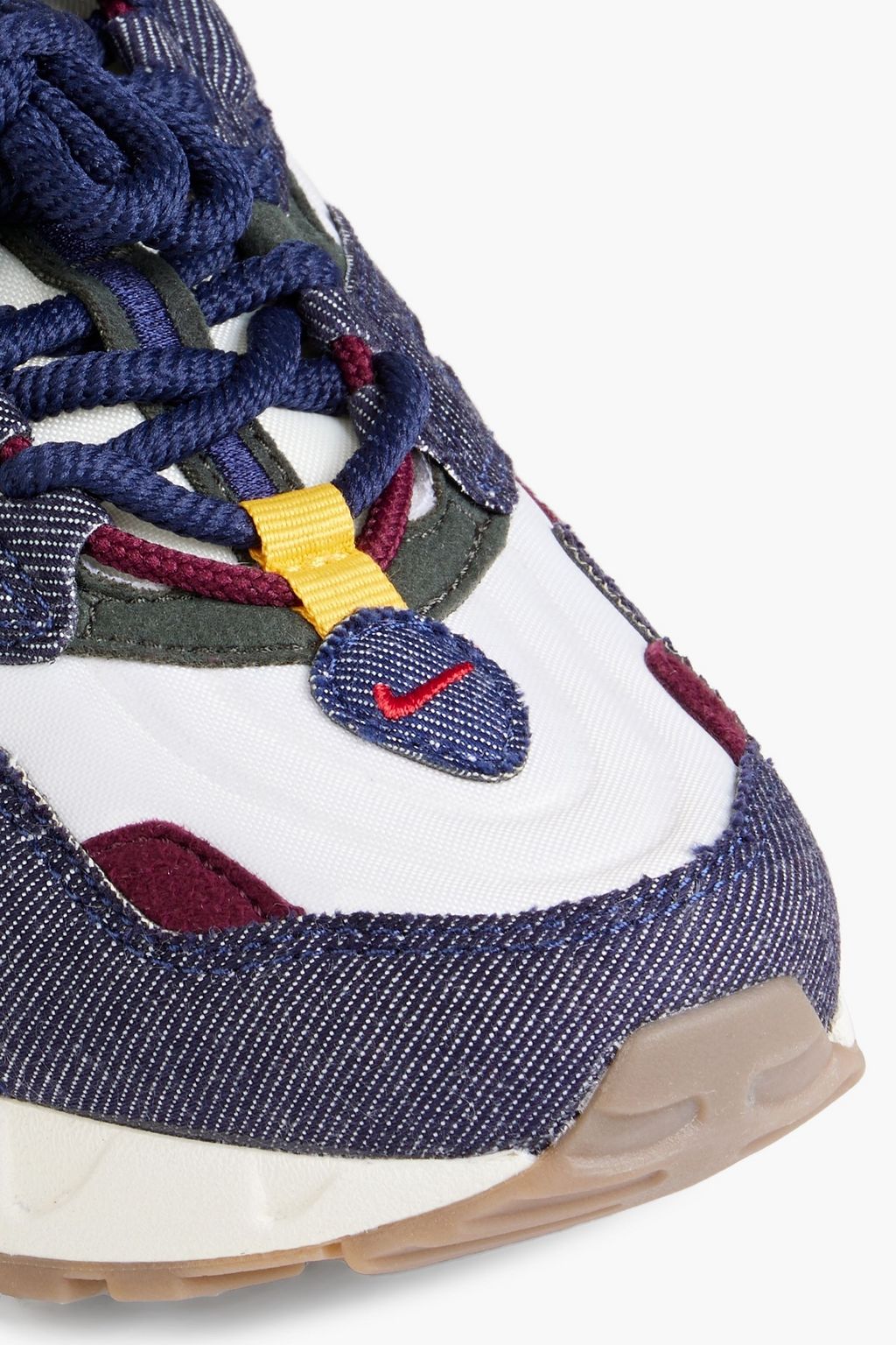 NIKE Air Max 96 II denim and shell sneakers