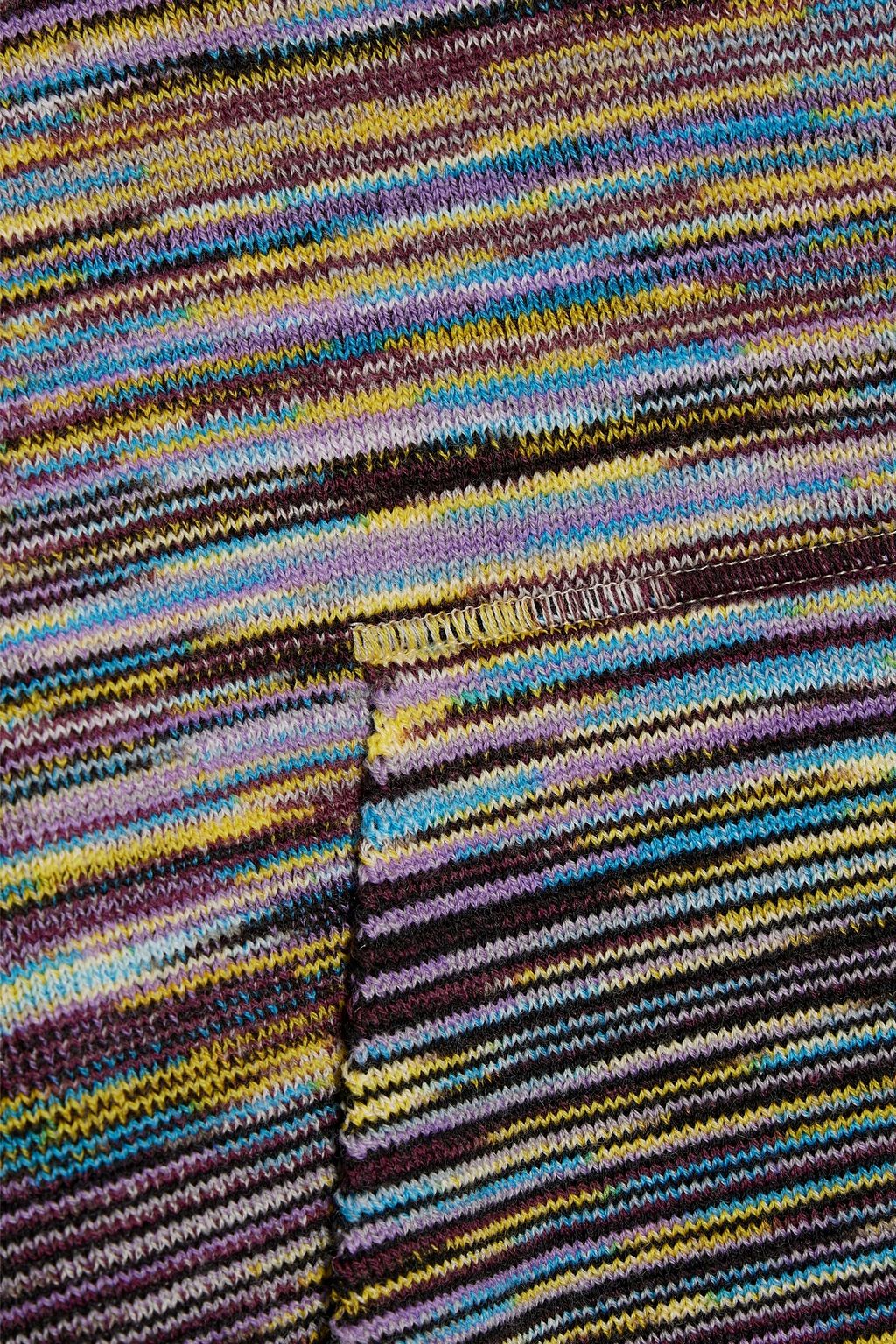 MISSONI Space-dyed wool-blend hoodie