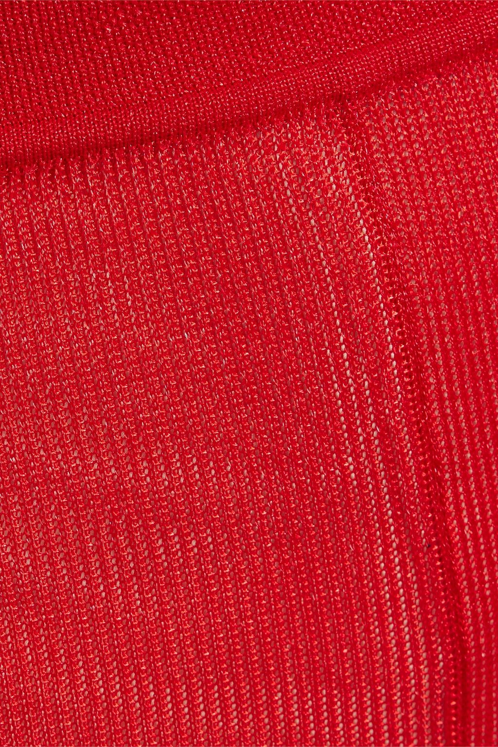 MISSONI Dégradé ribbed stretch-knit wide-leg pants