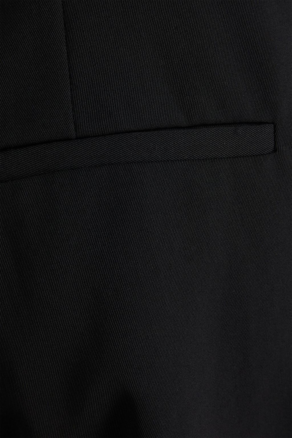 STELLA MCCARTNEY بنطال بأرجل واسعة من التويل ومزيج الصوف