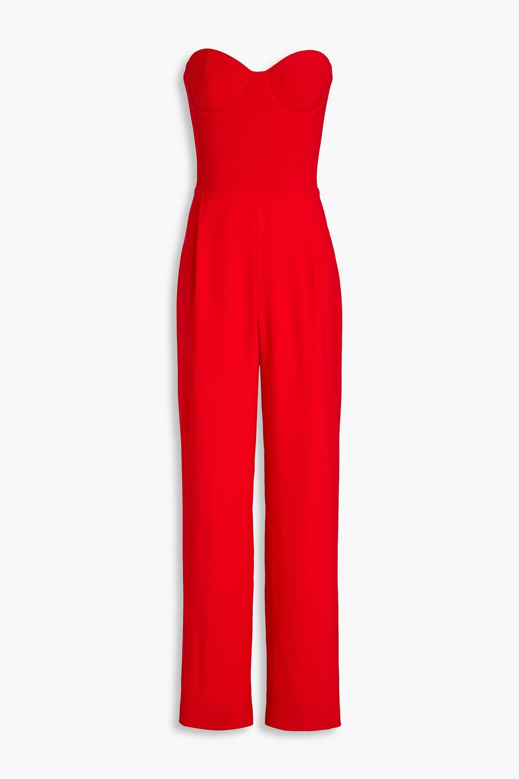 RASARIO Strapless crepe jumpsuit | THE OUTNET