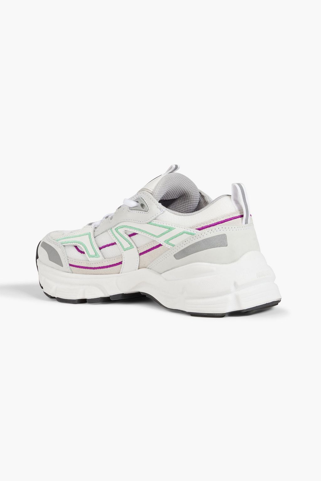 AXEL ARIGATO Mesh, leather and suede sneakers