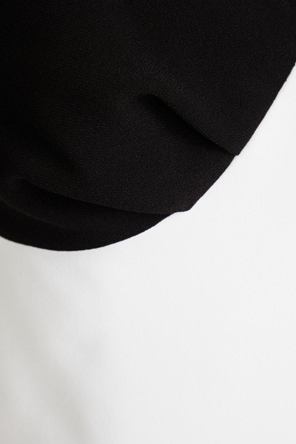 RASARIO Schulterfreies zweifarbiges Maxikleid aus Crêpe