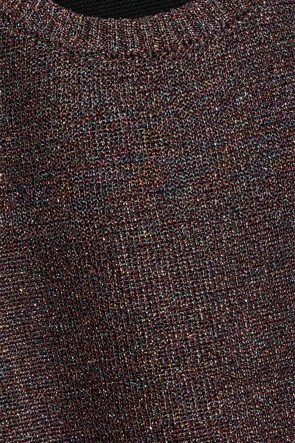 Shop Missoni Metallic Wool-blend Tank In Grape