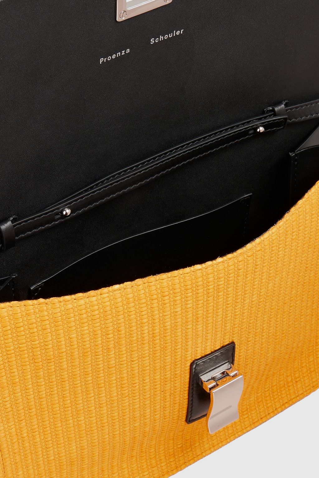 PROENZA SCHOULER Lunch raffia shoulder bag