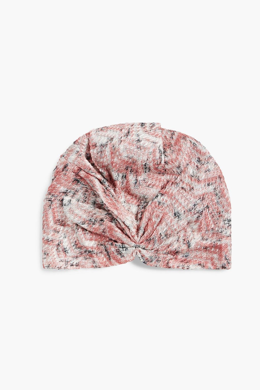 MISSONI Twisted crochet-knit turban
