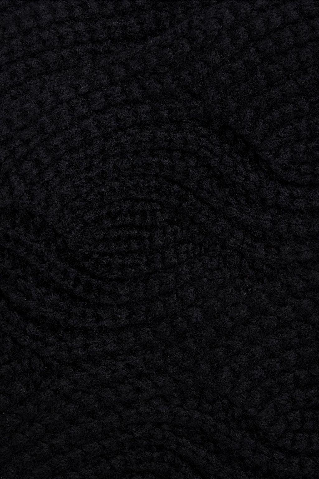 IRO Ygnes cable-knit wool-blend scarf