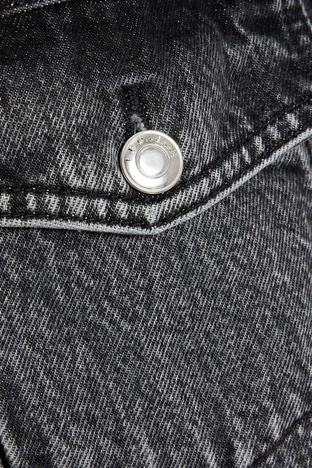 IRO Chigny faded denim jacket
