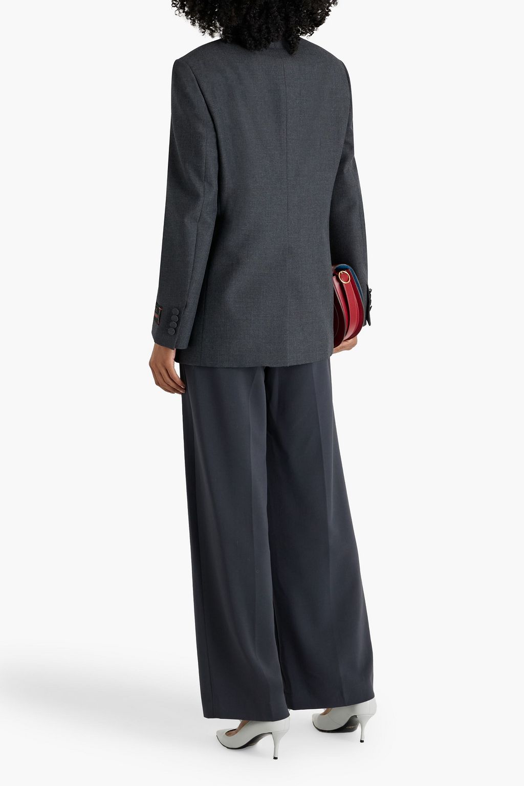 GUCCI Double-breasted twill blazer