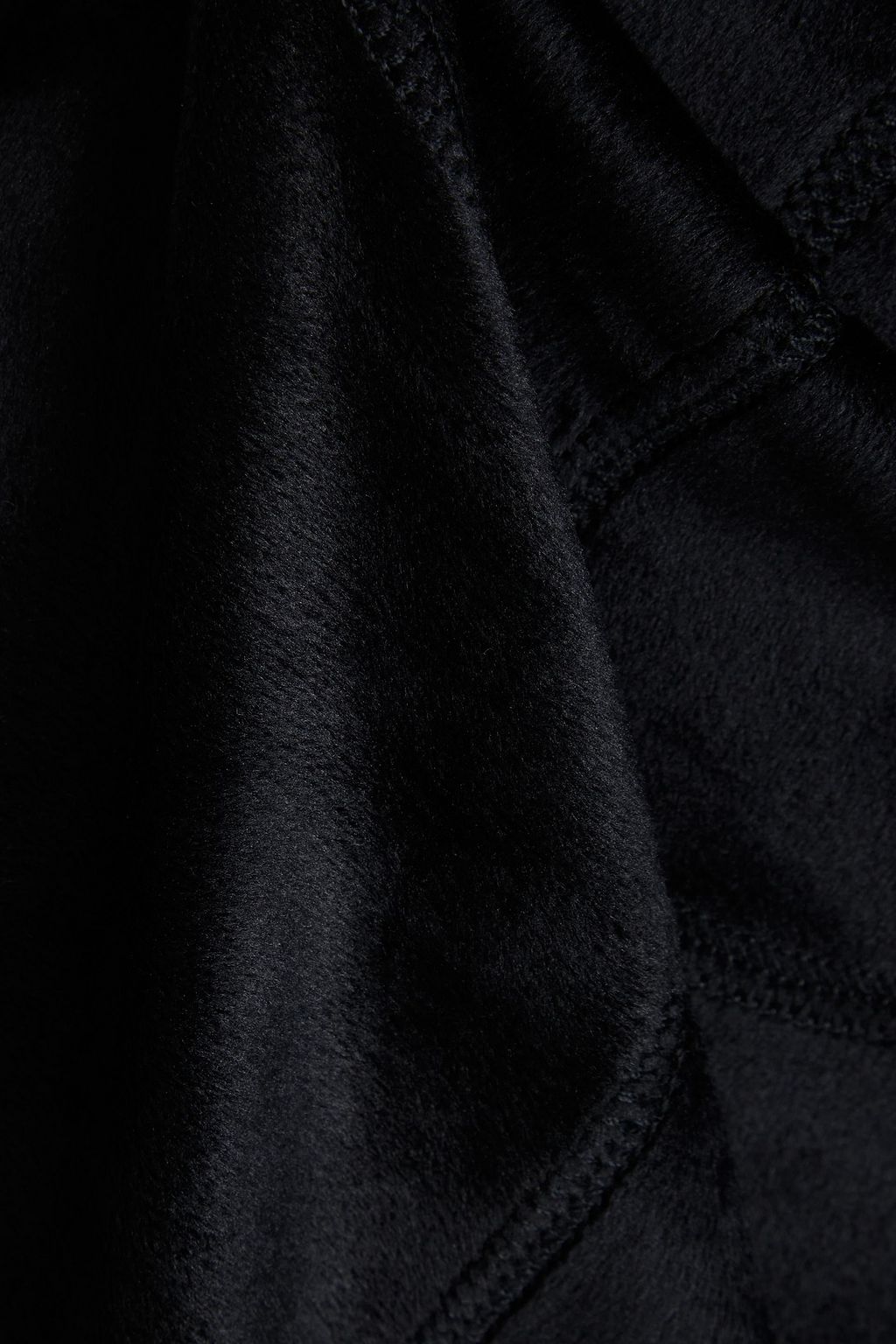 ALEXANDERWANG.T فستان قصير بياقة عالية من الفيلور