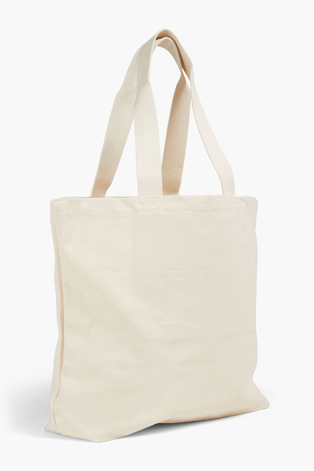 MAISON KITSUNÉ Printed canvas tote