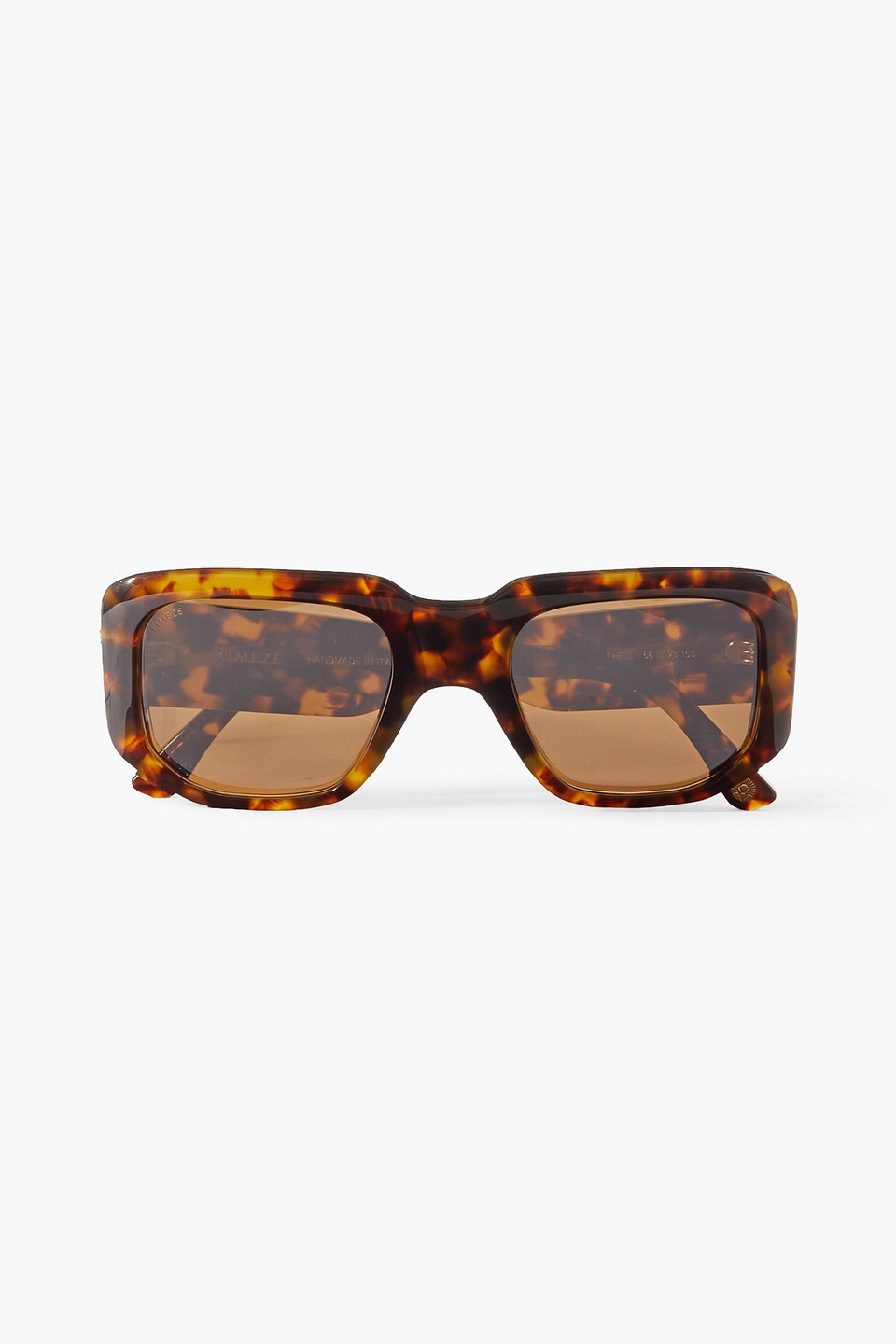 Amon oversized square-frame tortoiseshell acetate sunglasses