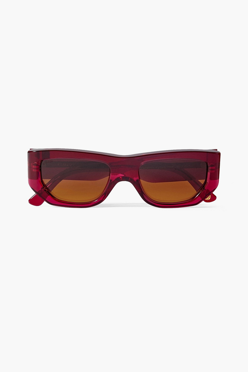 D-frame acetate sunglasses