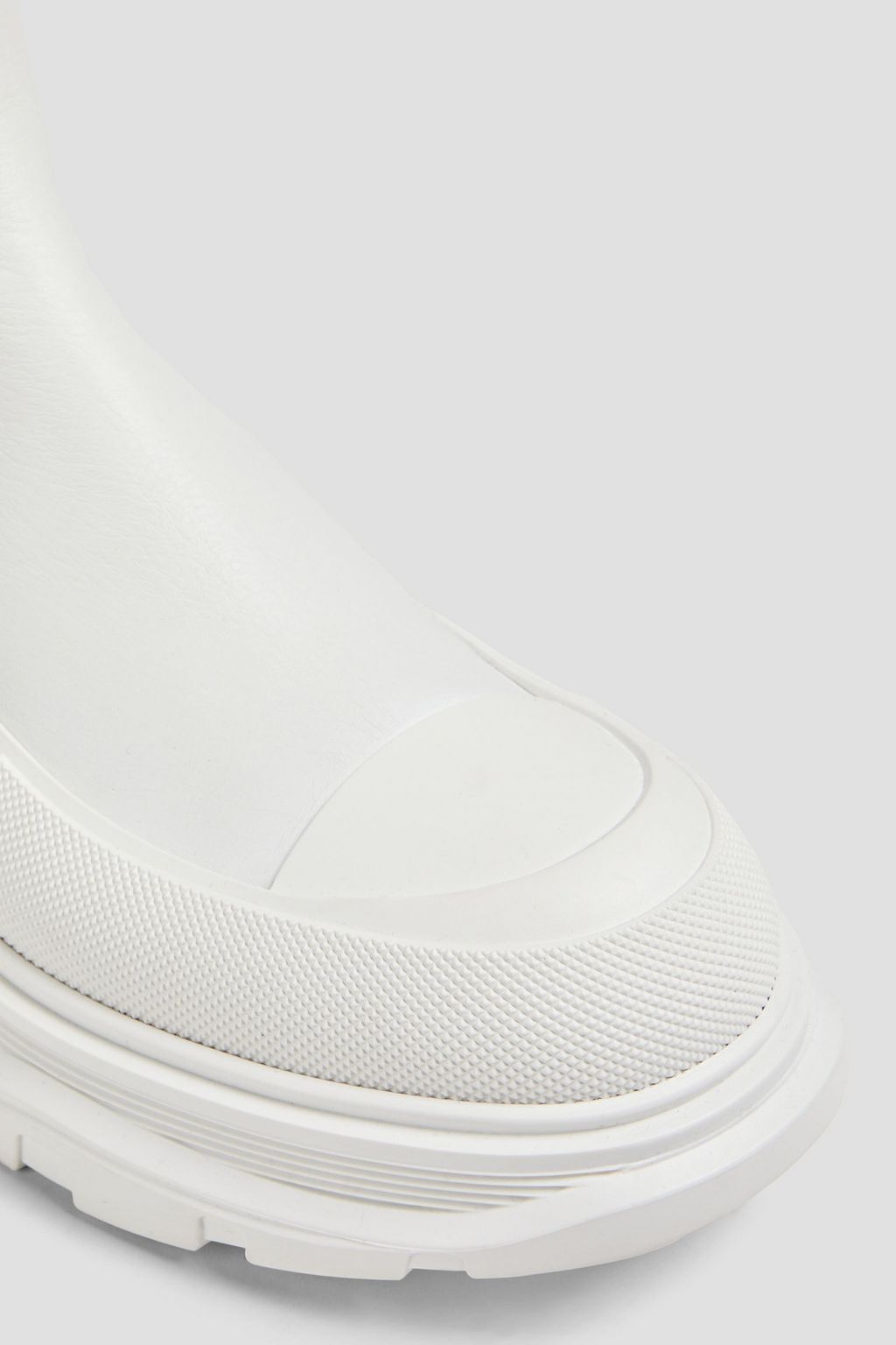 MCQUEEN Tread Slick leather Chelsea boots