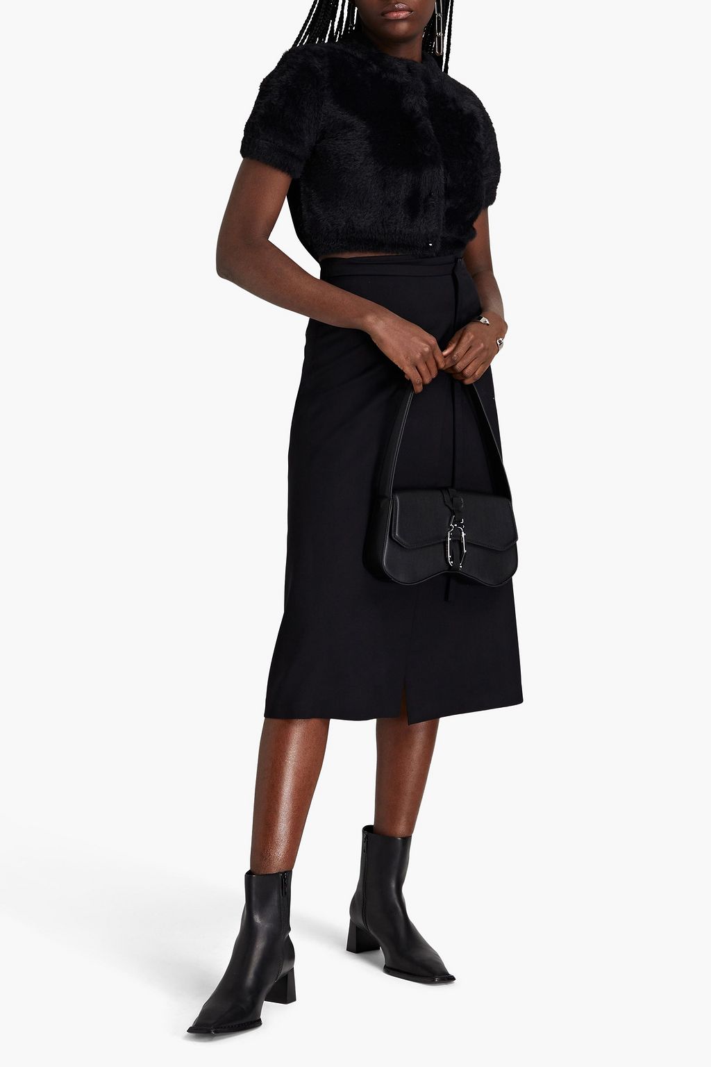 ALEXANDERWANG.T 인조 퍼 카디건
