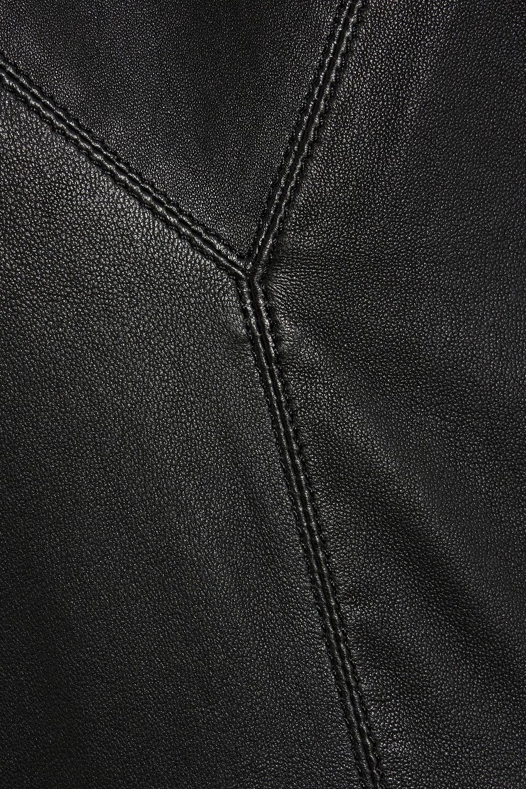 IRO Ujin leather mini dress