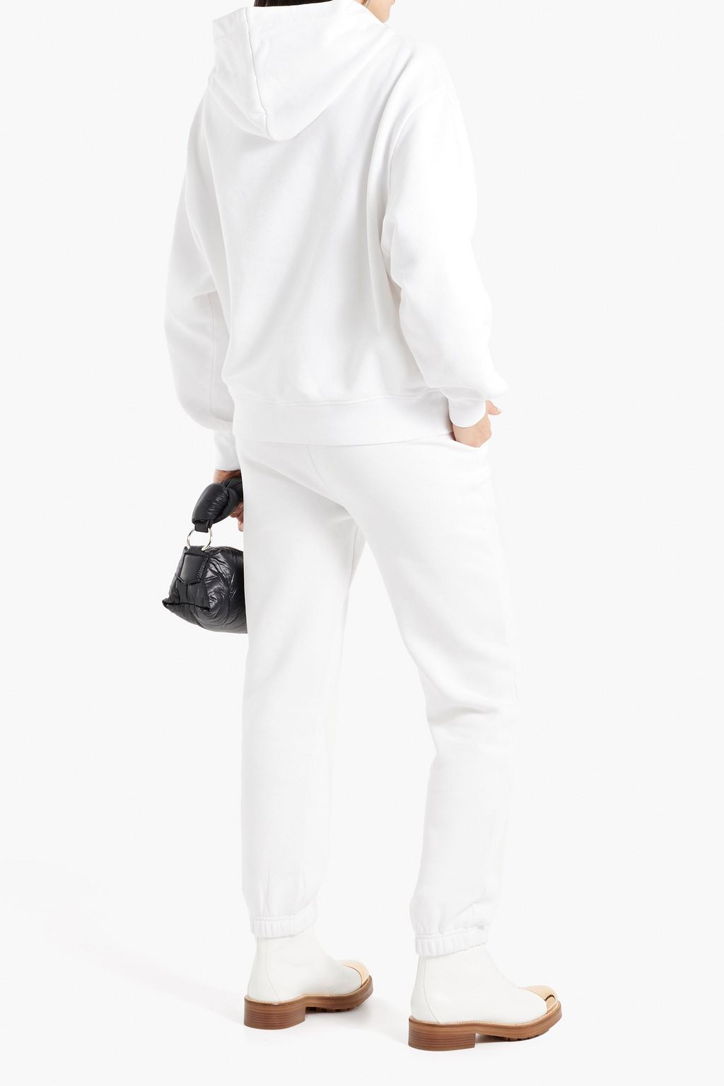 IRO Yonoh printed cotton-fleece hoodie