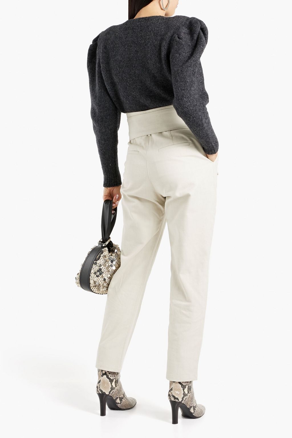 IRO Omahya brushed wool-blend sweater