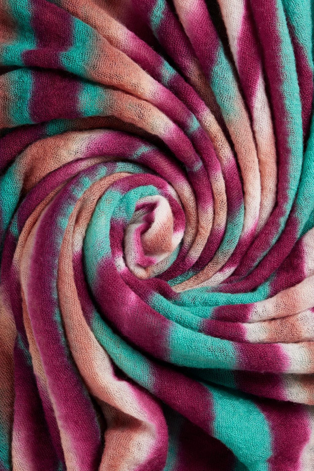 MISSONI Tie-dyed cashmere scarf