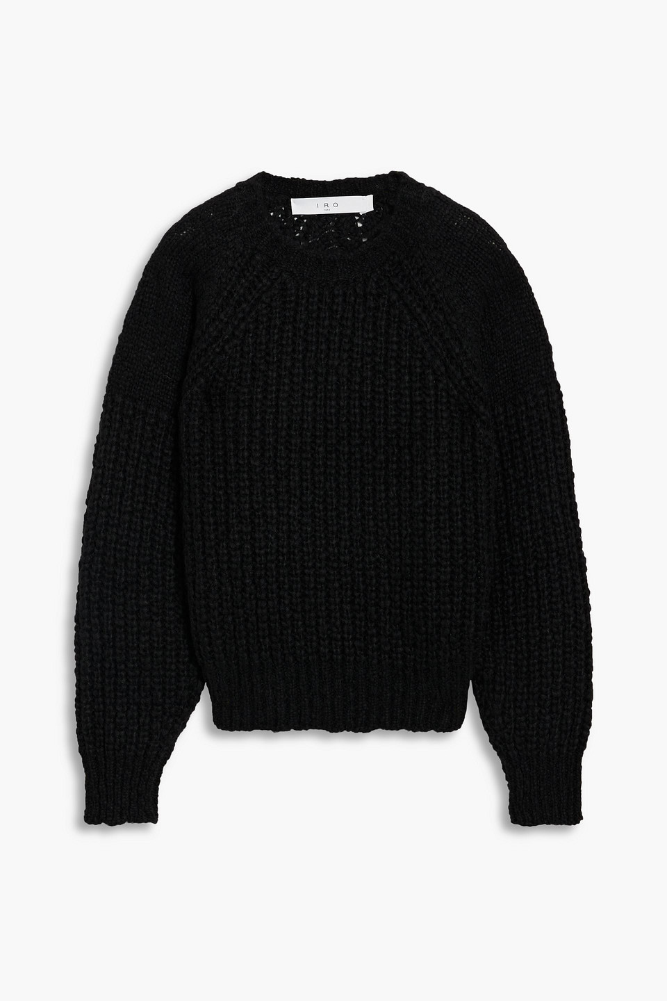 Iro Stelay Knitted Sweater In Black