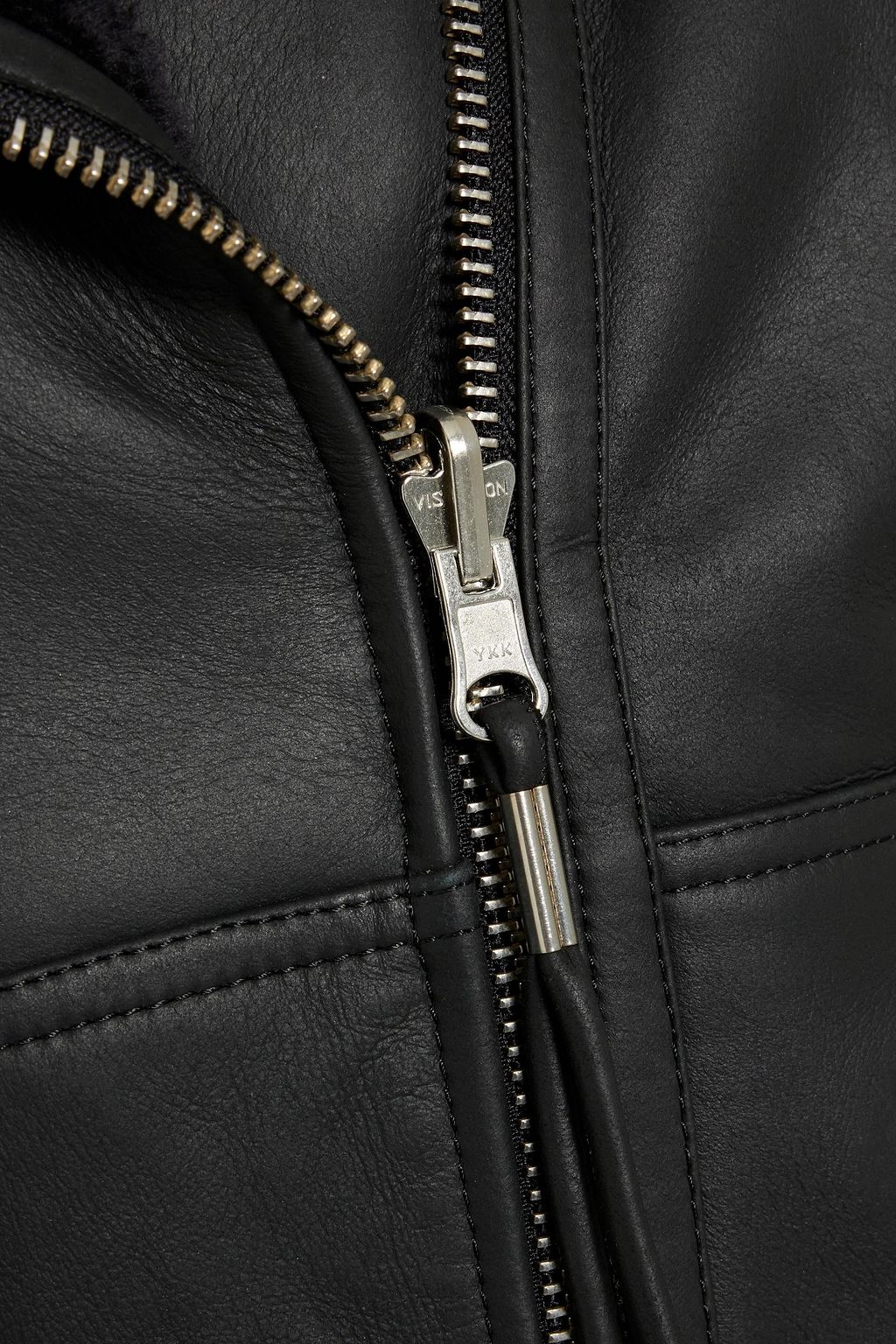 IRO Itada shearling biker jacket