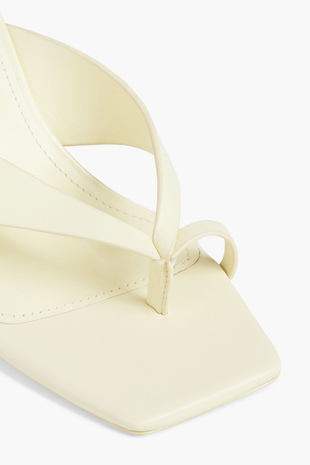 SIMKHAI Evangeline leather mules