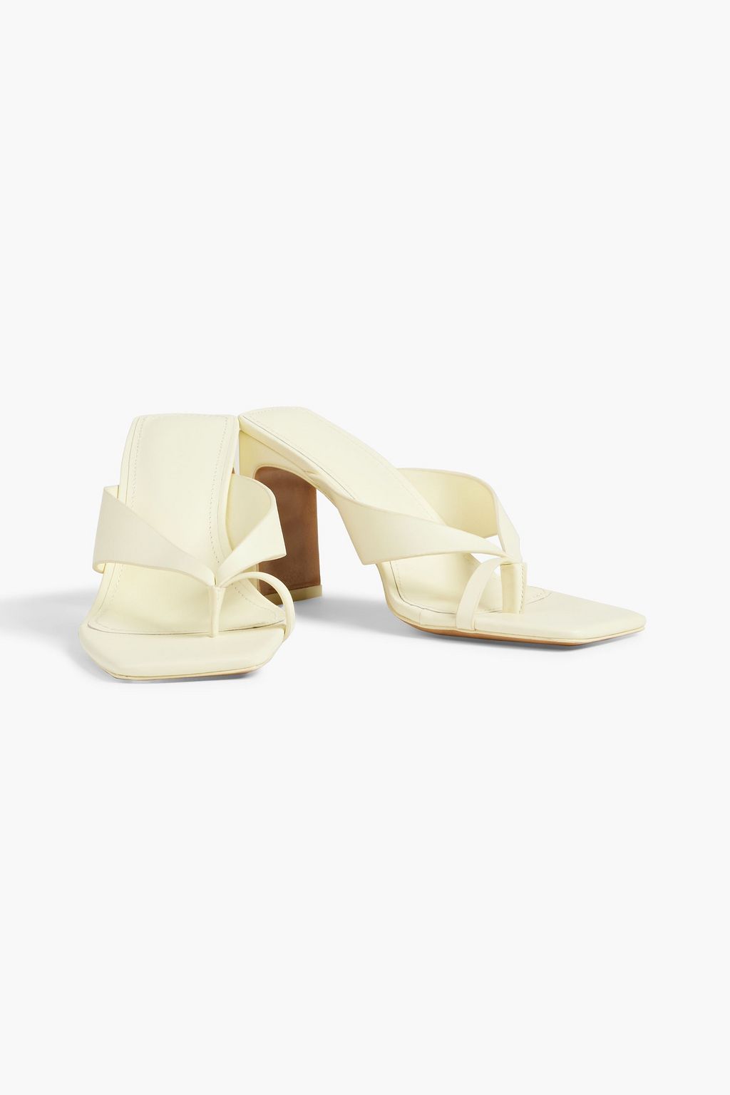 SIMKHAI Evangeline leather mules