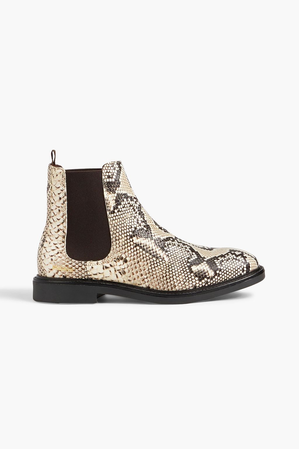 AXEL ARIGATO Snake-effect leather boots | Sale up to 70% off | THE OUTNET