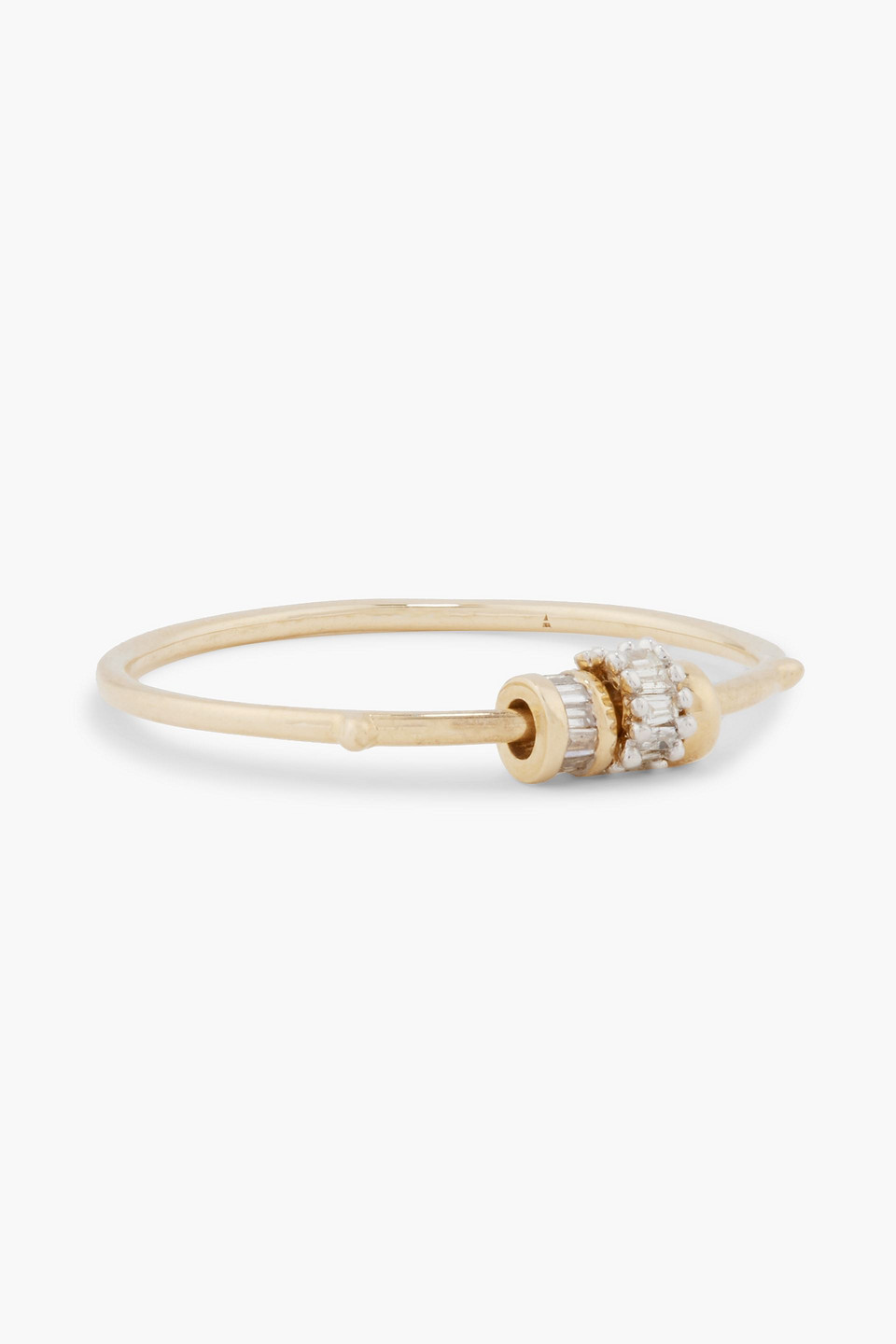 Adina Reyter 14-karat gold diamond ring