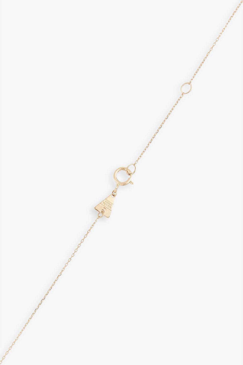 ADINA REYTER 14-karat gold diamond necklace