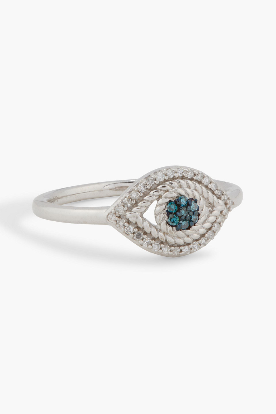 Adina Reyter Sterling silver diamond ring
