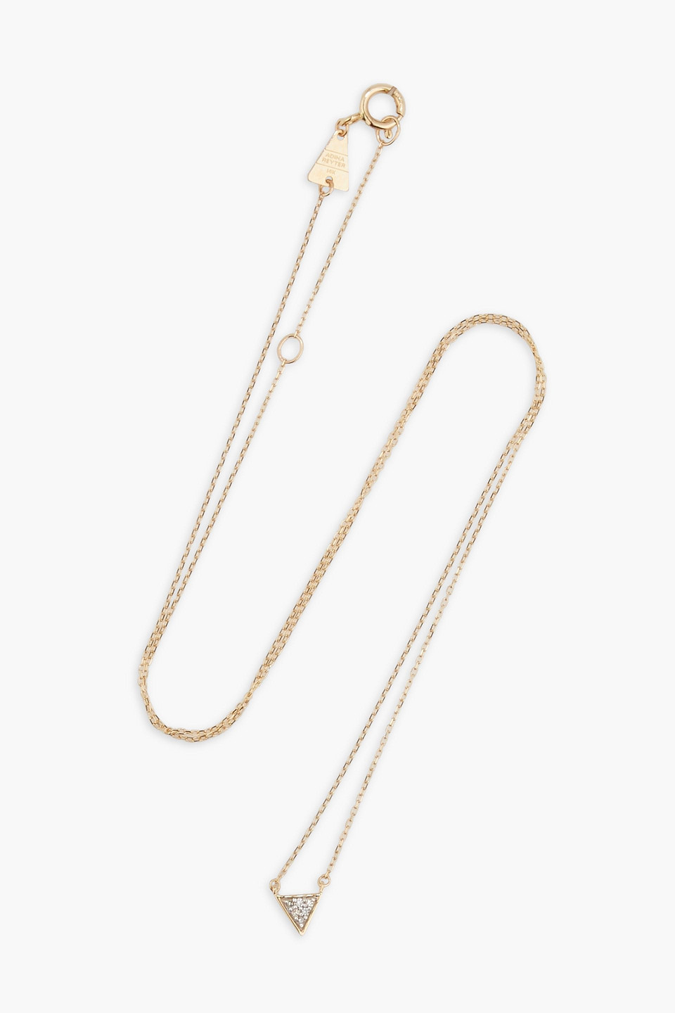 Adina Reyter 14-karat Gold Diamond Necklace