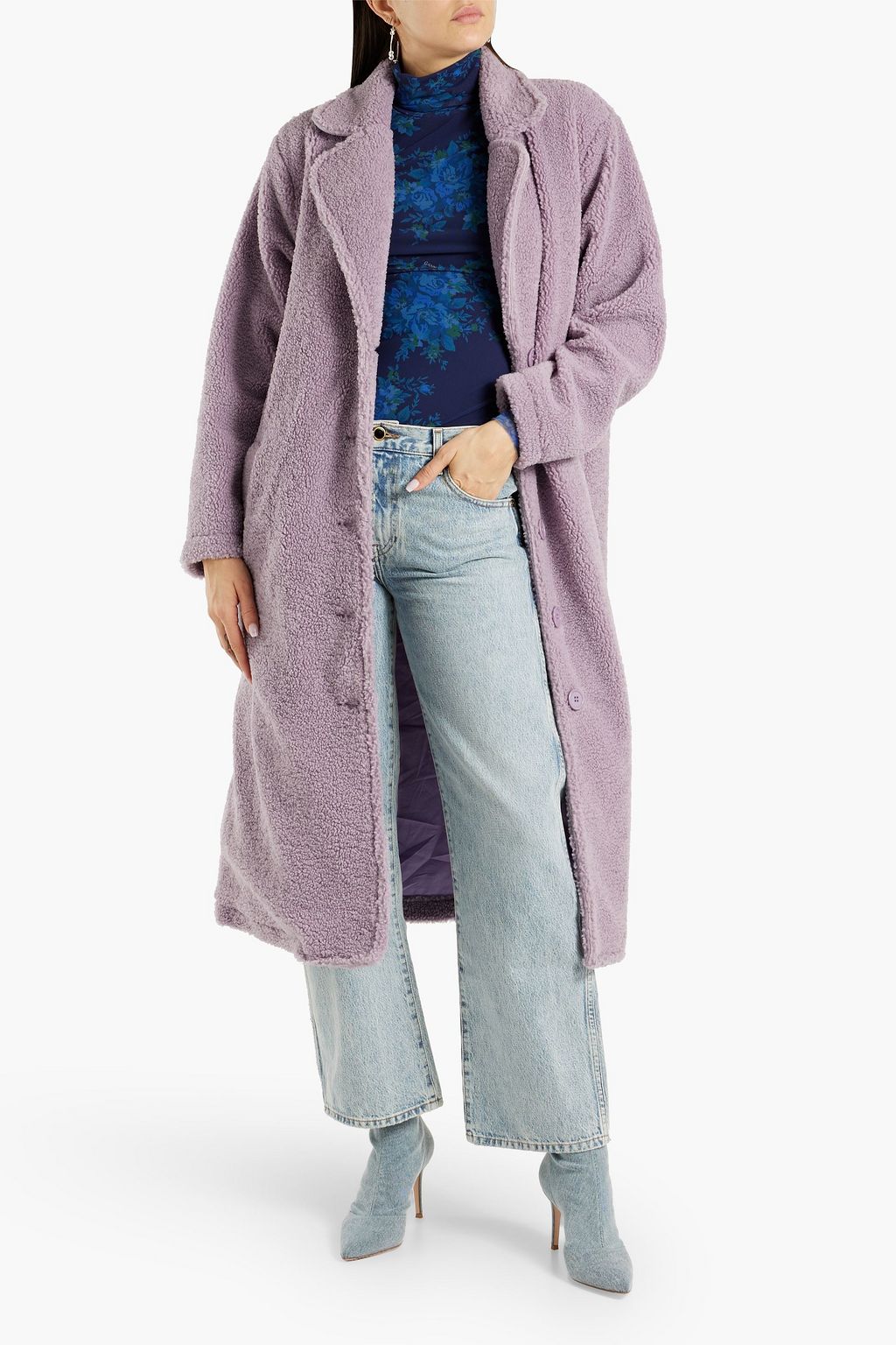 V BY MUUBAA Faux shearling coat