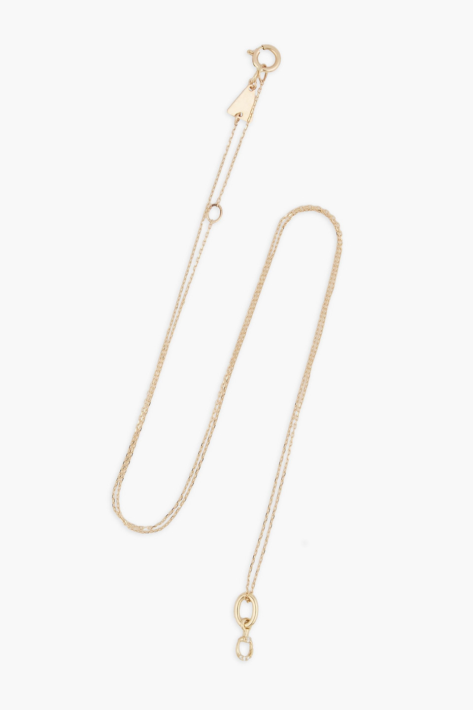 Adina Reyter 14-karat Gold Diamond Necklace