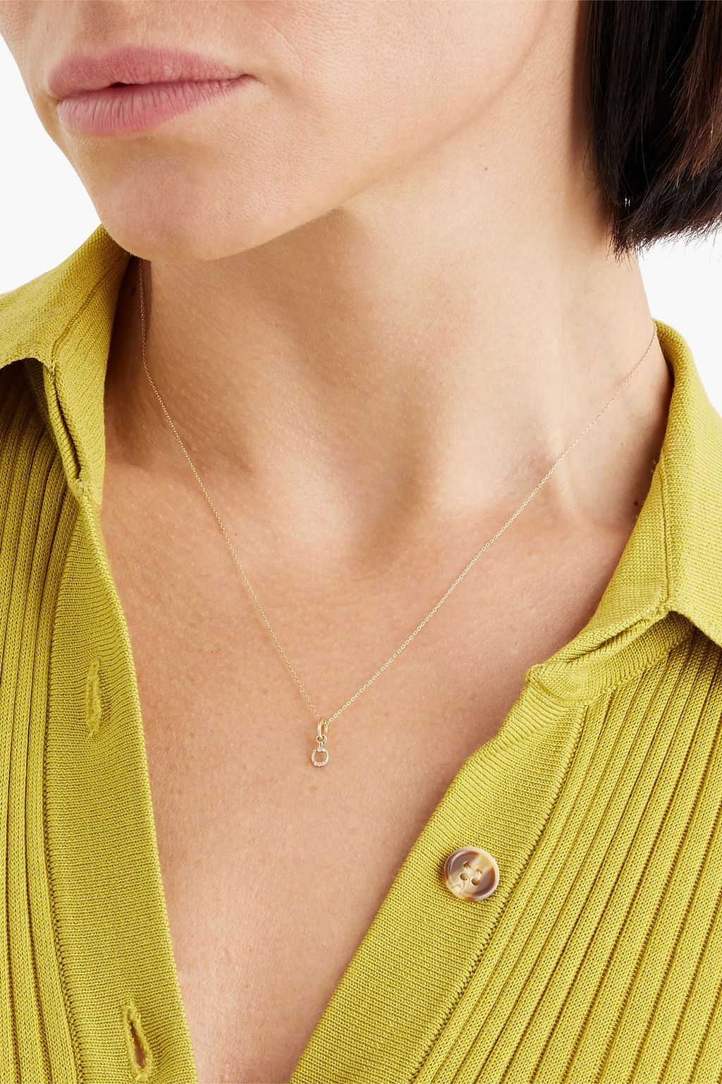 ADINA REYTER 14-karat gold diamond necklace