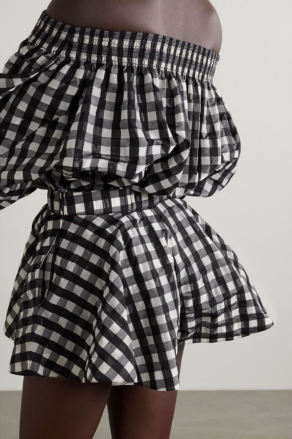 ALAÏA シアサッカー ショートパンツ ギンガム