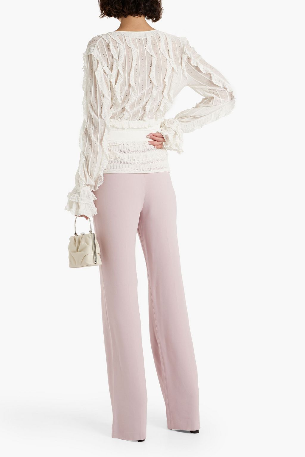 ZUHAIR MURAD Crepe bootcut pants