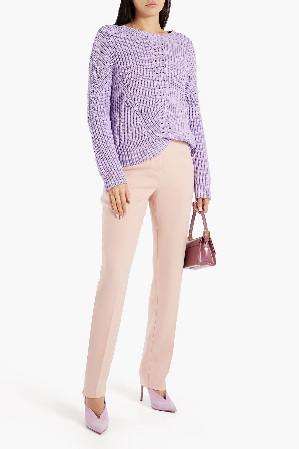 ZUHAIR MURAD Crepe straight-leg pants