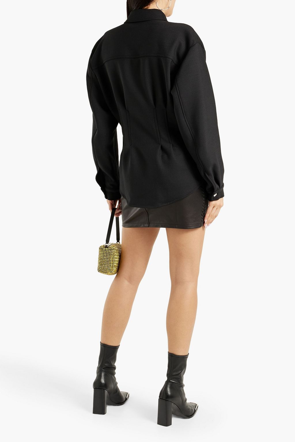 IRO Zinnet cotton-blend twill shirt
