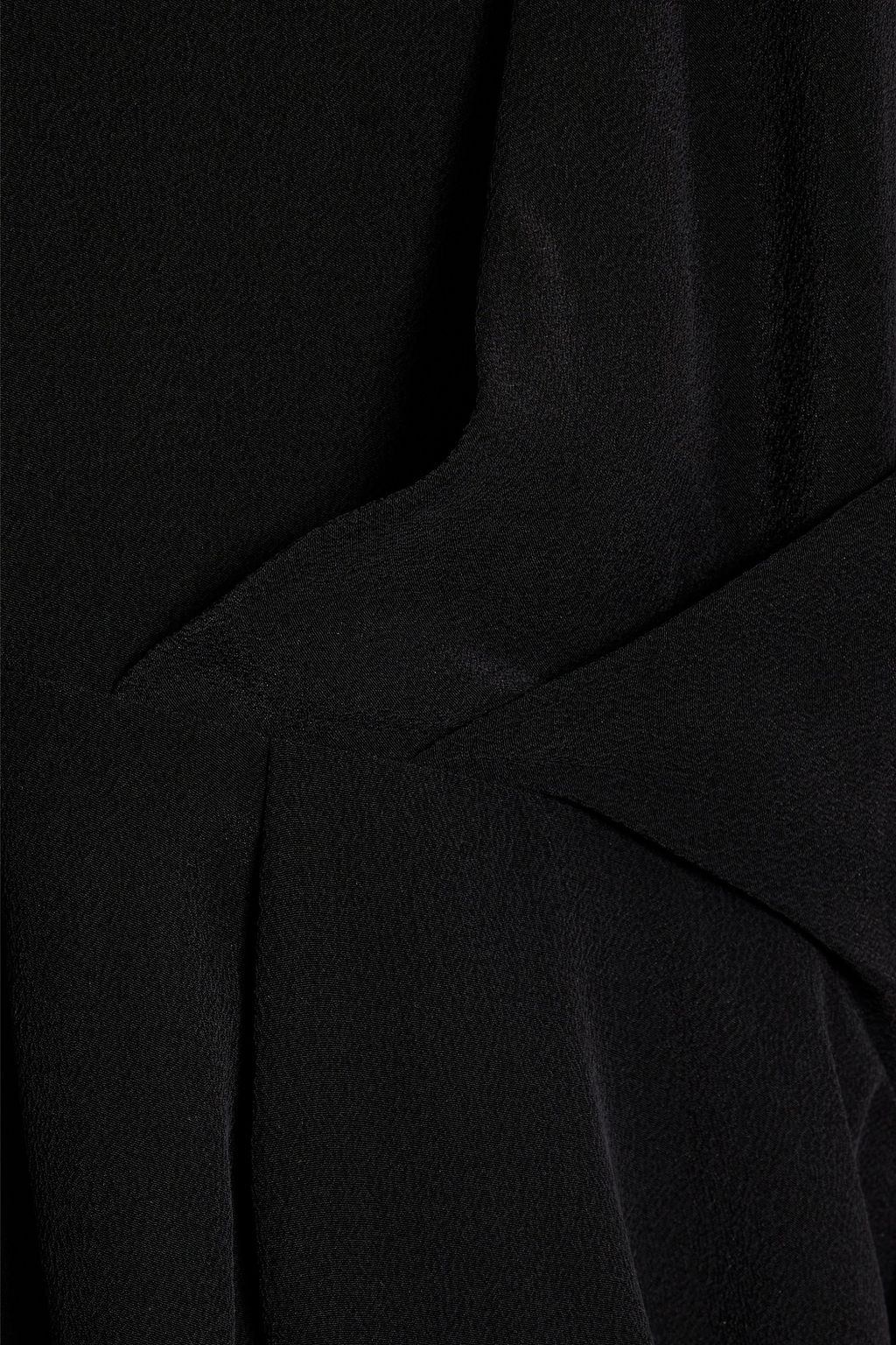 IRO Inima silk crepe de chine mini wrap dress